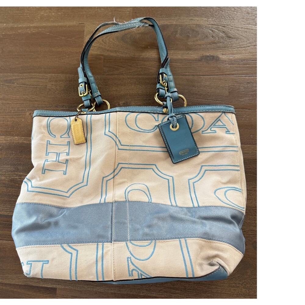 Y2K Vintage Blue Hobo Shoulder Bag Legacy Collection